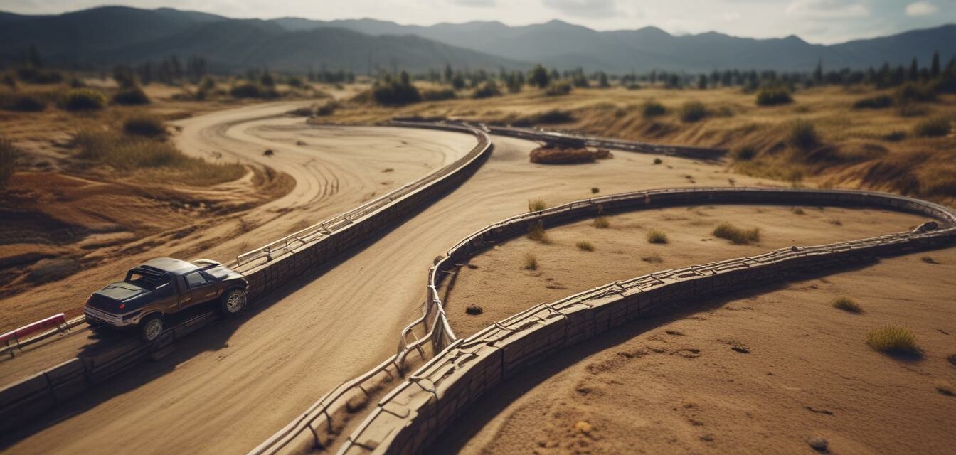 RC car track