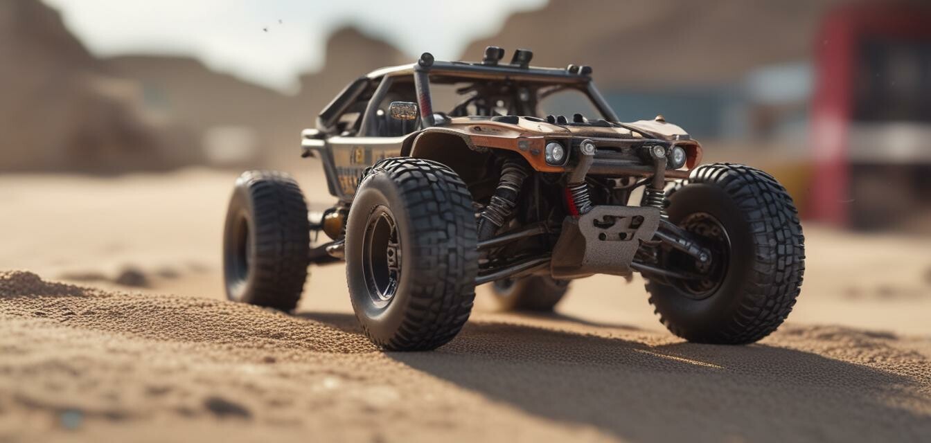 Vehicle setup for sand dune racing